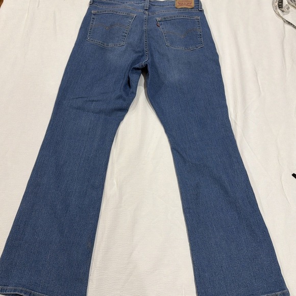 Levi's Denim - Levis 725 High Rise Bootcut Jeans Womens 32 Medium Wash Blue Denim Stretch 725